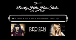 Desktop Screenshot of beverlyhillshair-studio.com